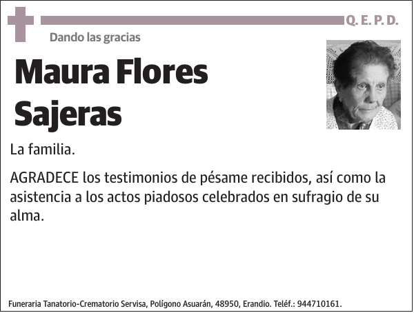 Maura Flores Sajeras