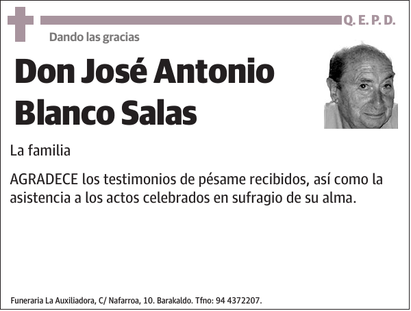 José Antonio Blanco Salas