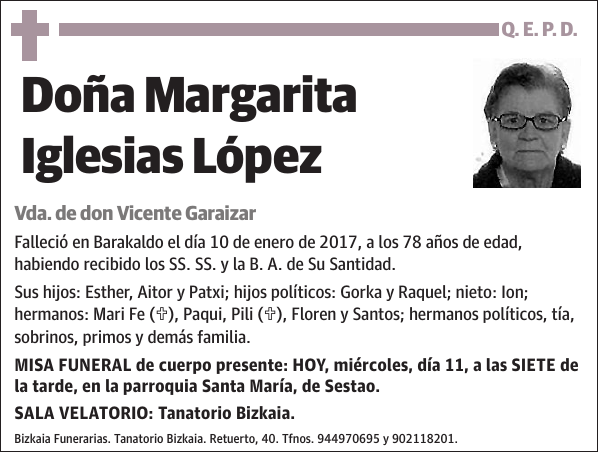 Margarita Iglesias López