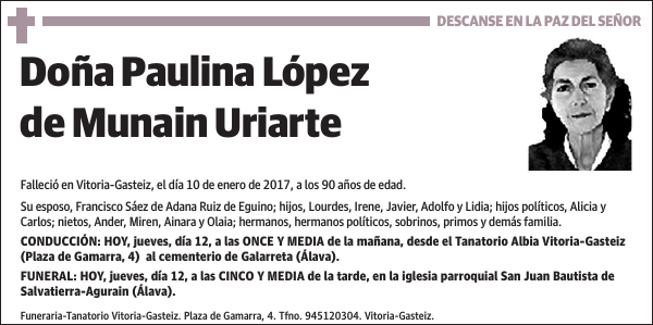 Paulina López de Munain Uriarte