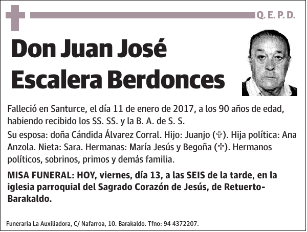 Juan José Escalera Berdonces