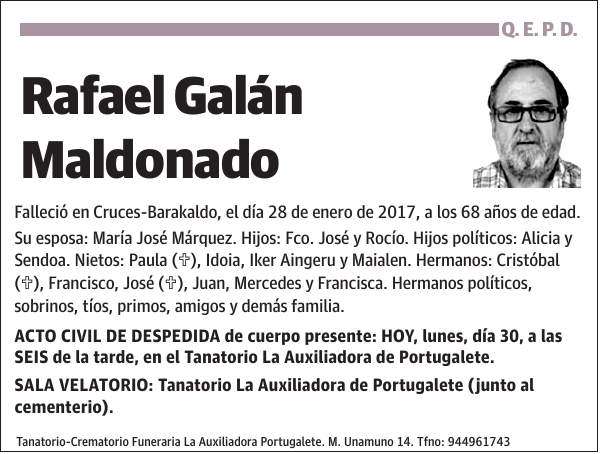 Rafael Galán Maldonado