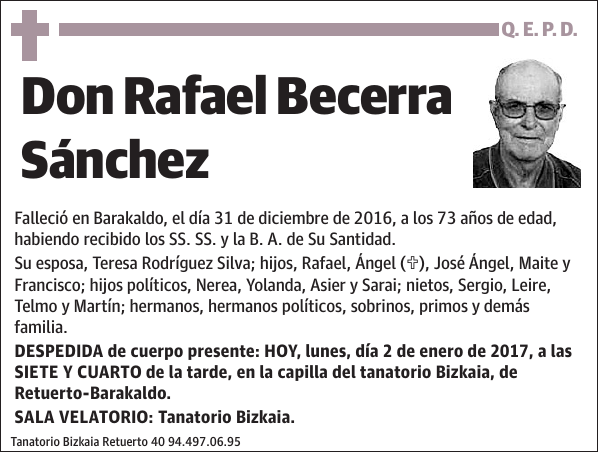 Rafael Becerra Sánchez