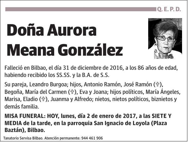 Aurora Meana González