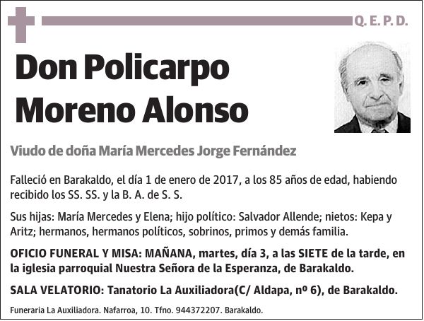 Policarpo Moreno Alonso