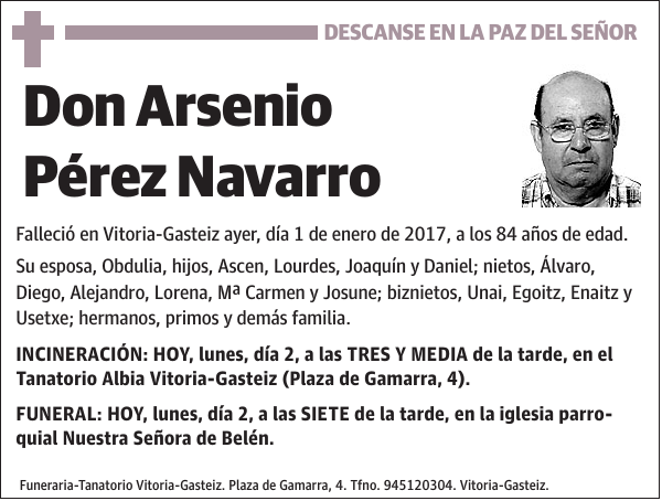 Arsenio Pérez Navarro