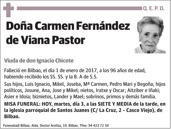 Carmen Fernández de Viana Pastor