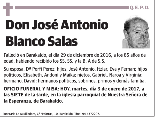 José Antonio Blanco Salas