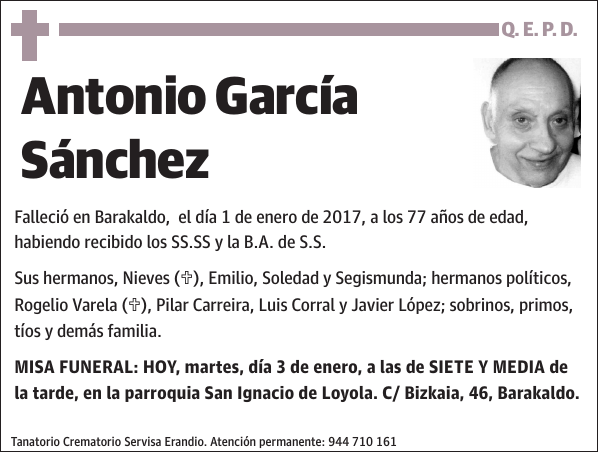 Antonio García Sánchez