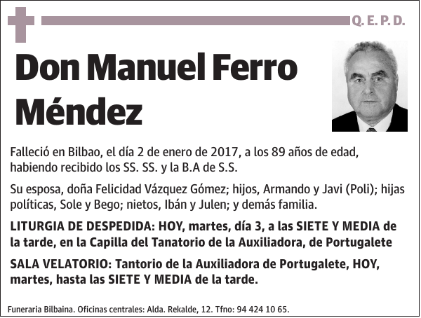 Manuel Ferro Méndez