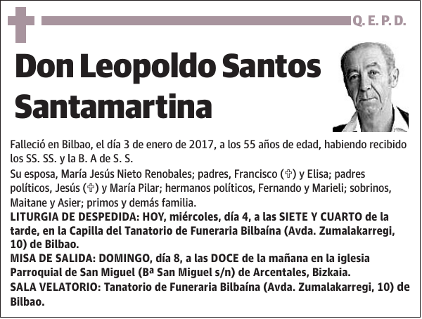 Leopoldo Santos Santamartina