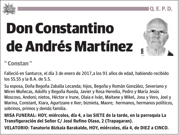 Constantino de Andrés Martínez