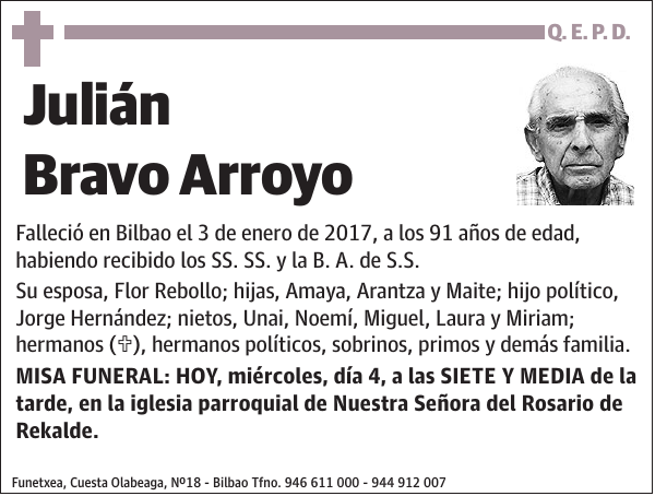 Julián Bravo Arroyo