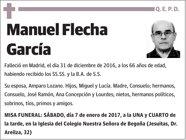 Manuel Flecha García