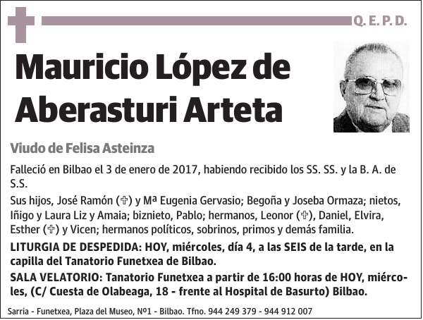 Mauricio López de Aberasturi Arteta