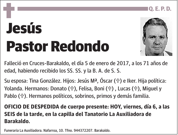 Jesús Pastor Redondo