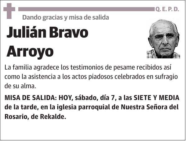 Julián Bravo Arroyo