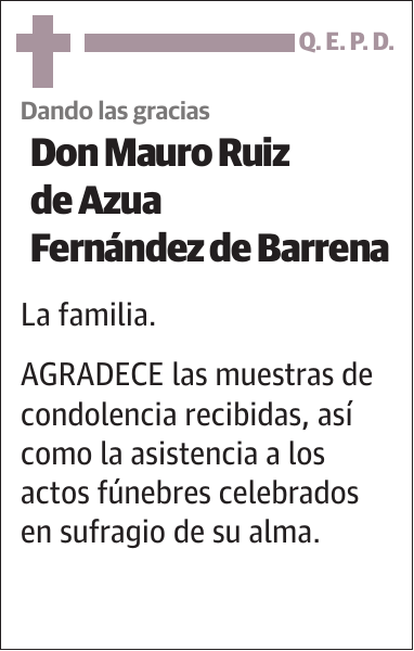 Mauro Ruiz de Azua Fernández de Barrena