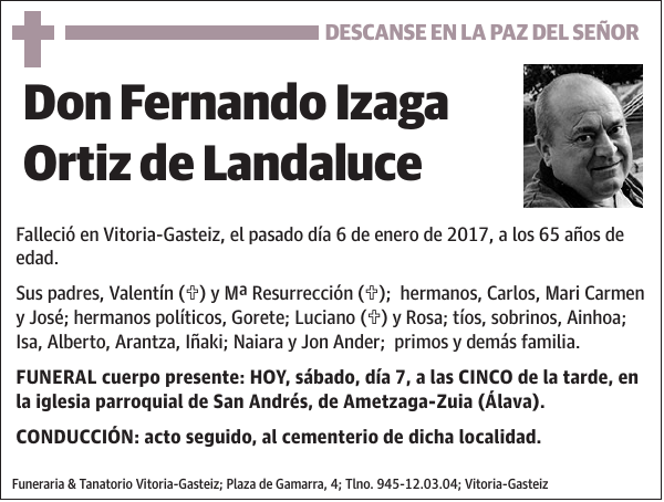 Fernando Izaga Ortiz de Landaluce