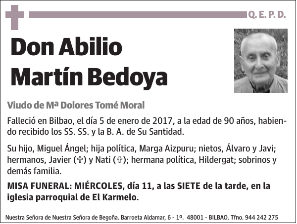 Abilio Martín Bedoya