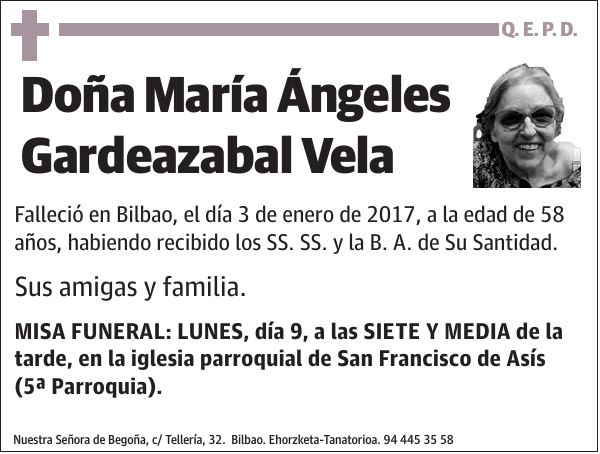 María Ángeles Gardeazabal Vela