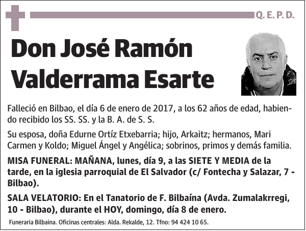 José Ramón Valderrama Esarte