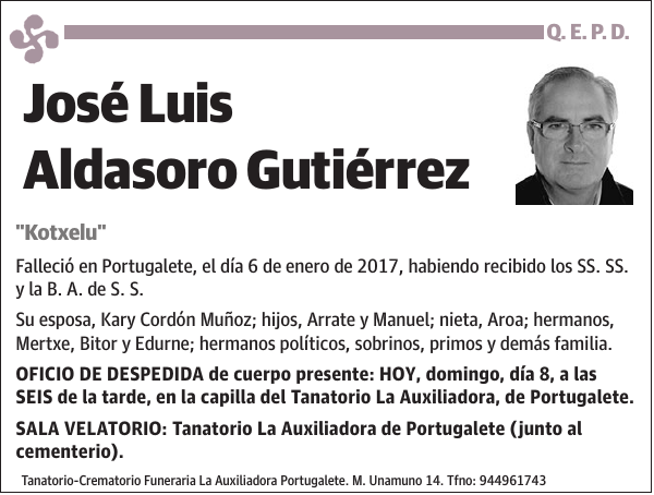 José Luis Aldasoro Gutiérrez