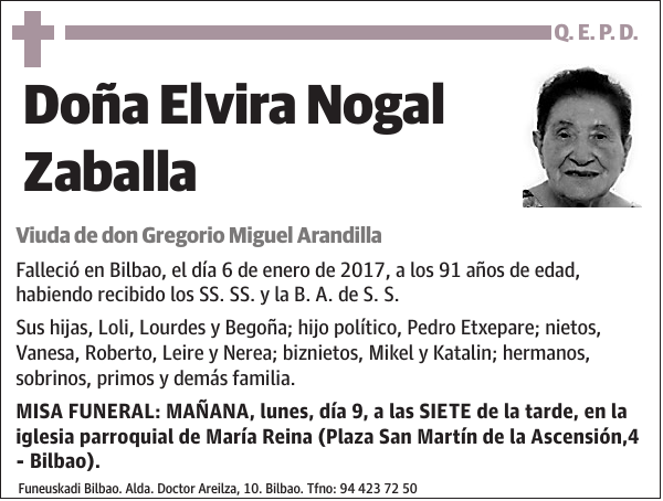 Elvira Nogal Zaballa