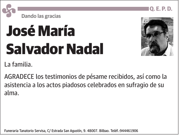 José María Salvador Nadal