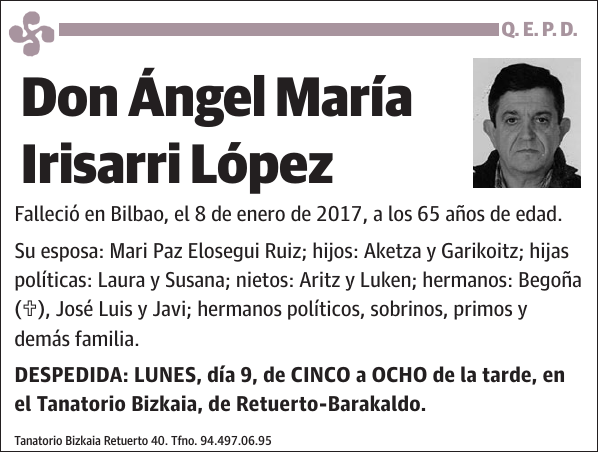 Ángel María Irisarri López