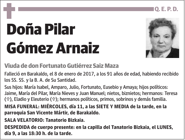 Pilar Gómez Arnaiz