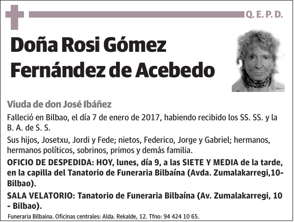 Rosi Gómez Fernández de Acebedo