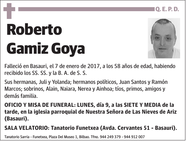 Roberto Gamiz Goya