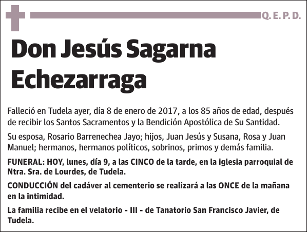 Jesús Sagarna Echezarraga