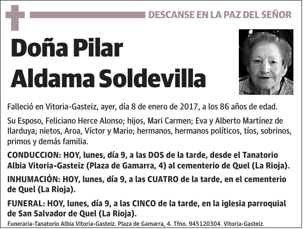 Pilar Aldama Soldevilla