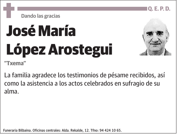 José María López Arostegui