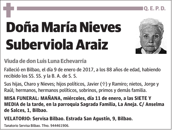 María Nieves Suberviola Araiz