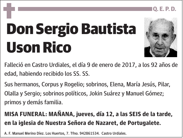 Sergio Bautista Uson Rico