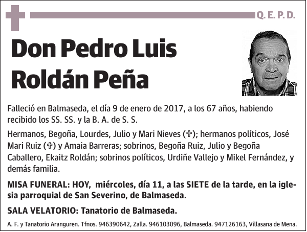 Pedro Luis Roldán Peña