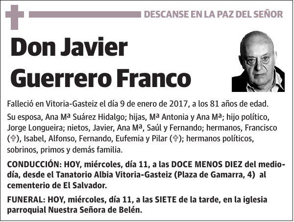 Javier Guerrero Franco