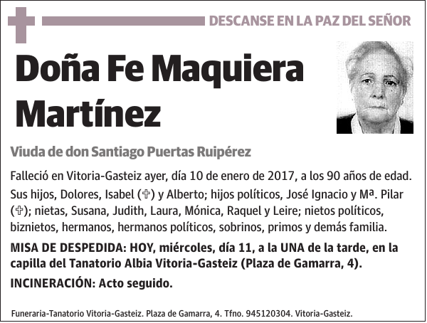 Fe Maquiera Martínez