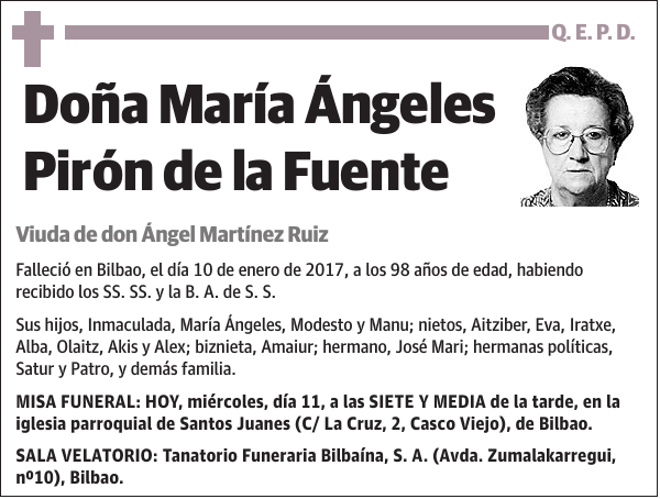 María Ángeles Pirón de la Fuente