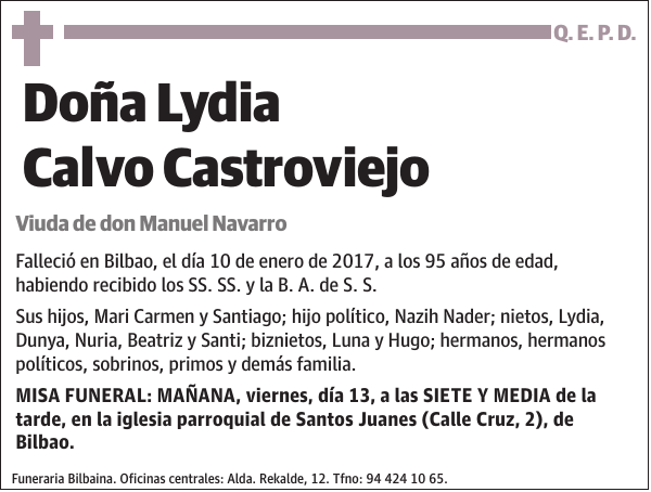 Lydia Calvo Castroviejo