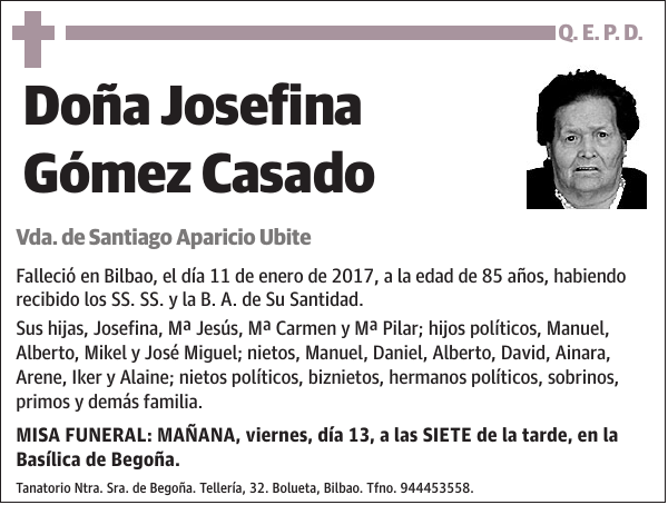 Josefina Gómez Casado