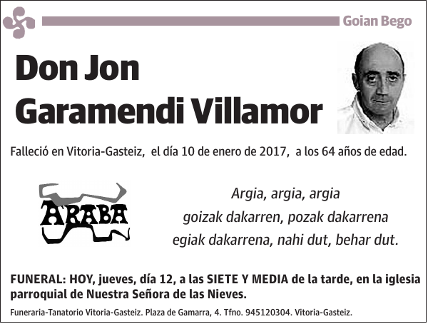 Jon Garamendi Villamor