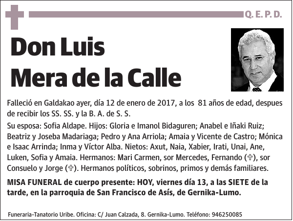 Luis Mera de la Calle