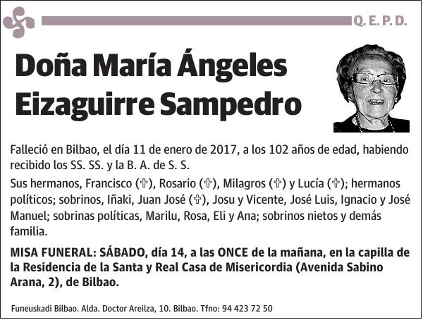 María Ángeles Eizaguirre Sampedro