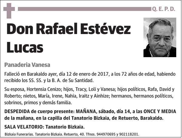 Rafael Estévez Lucas