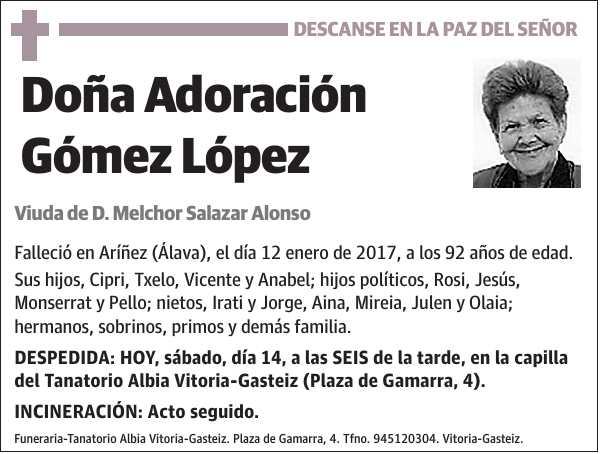 Adoración Gómez López