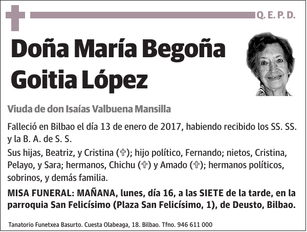 María Begoña Goitia López